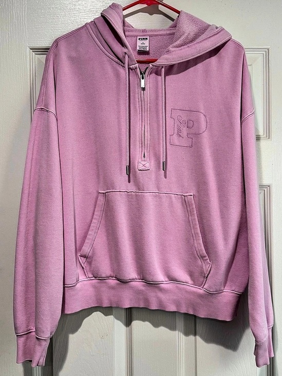 PINK Victoria's Secret Tops - PINK Zip Hoodie Size Medium Like New
